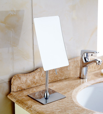 

DOLPHY Frameless Tabletop Makeup 8 Inch 5X Magnifying Mirror(Square)