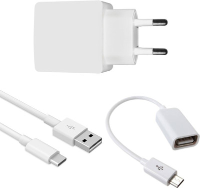 DAKRON Wall Charger Accessory Combo for LeTV 1 Pro(White)