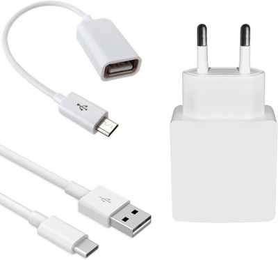 DAKRON Wall Charger Accessory Combo for LeTV Max 2(White)