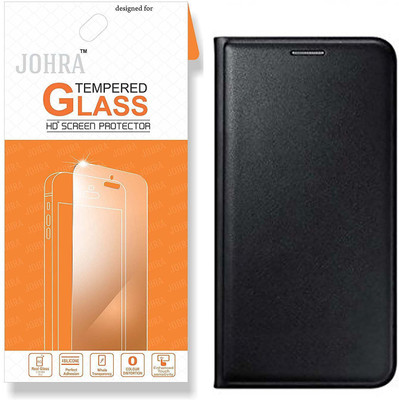 Johra Screen Protector Accessory Combo for Samsung Galaxy C7 Pro(Transparent, Black)