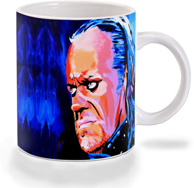 

Mooch Wale Mooch Wale Undertaker Paint Art Ceramic Ceramic Mug(325 ml), Multicolor