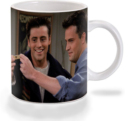 

Mooch Wale Mooch Wale Friends Chandler and Joey FriendshipBand Ceramic Ceramic Mug(325 ml), Multicolor