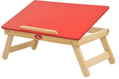 

Ginnie & Ginnie Engineered Wood Portable Laptop Table(Finish Color - Red)