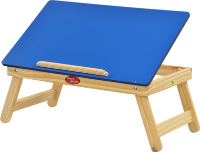 

Ginnie & Ginnie Engineered Wood Portable Laptop Table(Finish Color - Blue)