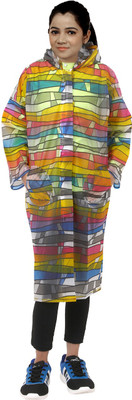 

Finery Striped Boys & Girls Raincoat, Multicolor