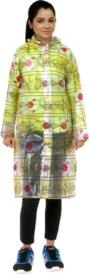 

Finery Floral Print Boys & Girls Raincoat, Multicolor