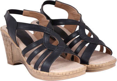 

Lily Women Black Wedges