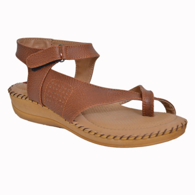 

1 Walk Women Brown-FKS04AM Flats