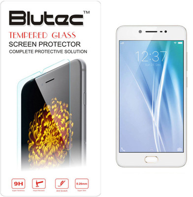 Blutec Tempered Glass Guard for Vivo V5(Pack of 1)