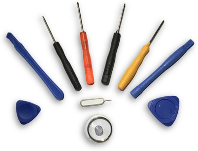 

Gadget Deals 10 in 1 mobile repair tool kit Standard Screwdriver Set(Pack of 10), Multicolor