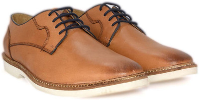 

Alberto Calza Genuine Leather Corporate Casual, Partywear, leather sneakers Sneakers For Men(Tan
