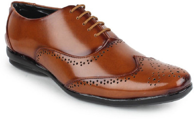 

Wings Lace Up For Men(Brown), Tan