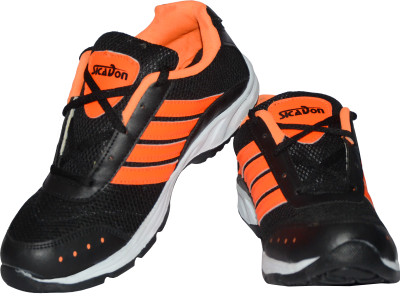 

Sicadon eFASHION Running Shoes For Men(Black, Orange