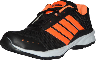 

Sicadon Race1 Running Shoes For Men(Black, Orange