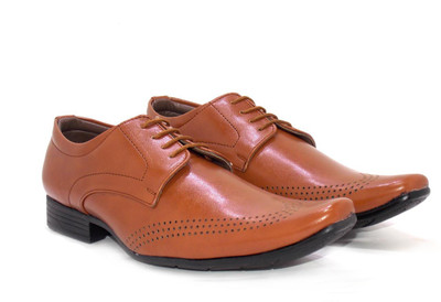 

Alberto Calza Creative Dotted Lace Up For Men(Tan