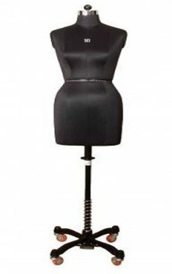 

Adams Mannequins Female Dress Form Decorative Showpiece - 152.4 cm(Plastic, Black)