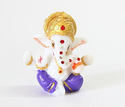 

laps of luxury Decorative Showpiece - 8 cm(Marble, Multicolor)