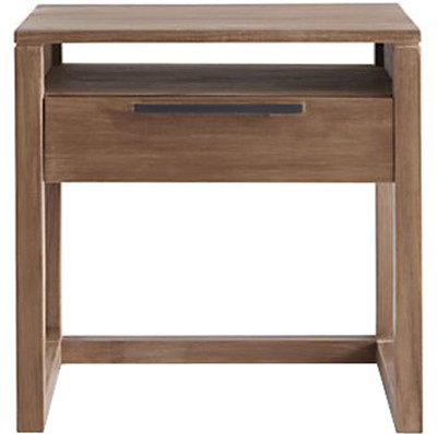 

WOOD CREATION Solid Wood Side Table(Finish Color - Teak)