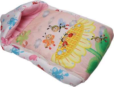 

Little Innocent Bee Print Sleeping Bag(Pink