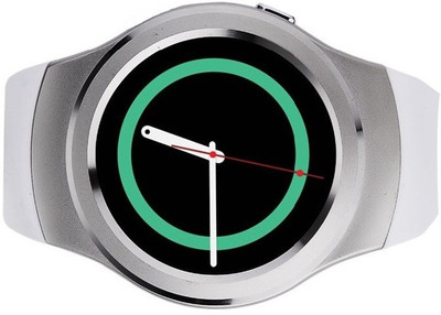 

Voltegic T-21 phone Silver Smartwatch(White Strap Regular)