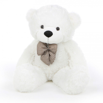 Skylofts Cute Stuffed 3 feet teddy bear - 90 cm(White)