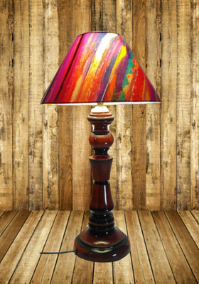 

Woodly Multi Color Table Lamp(45 cm, Multicolor)