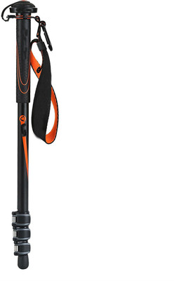 Shrih Aluminium Stand Monopod Black, Supports Up to 3000 g