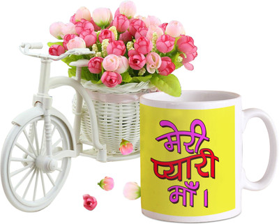 Tied Ribbons Artificial Flower Gift Set