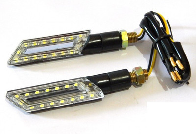

Auto Hub Front, Side, Rear LED Indicator Light for Universal For Bike Universal For Bike(Multicolor)