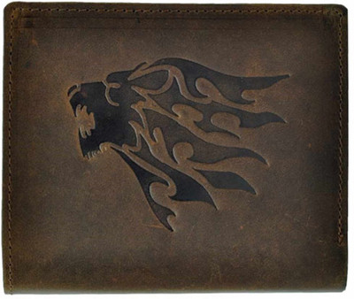 

printz Men Brown Genuine Leather Wallet(8 Card Slots), Brown-56