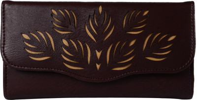 

Fristo Girls Brown Artificial Leather Wallet(6 Card Slots)