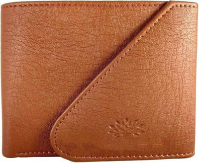 

Wildantler Boys Tan Artificial Leather Wallet(6 Card Slots)