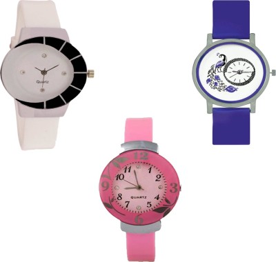 CM Beautiful Stylish Multicolor Dial Rich Look Glory Latest Collection 0014 Stylish Pattern Corporate Imperial Analog Watch  - For Women   Watches  (CM)