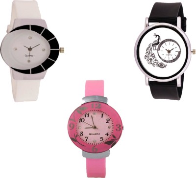 CM Beautiful Stylish Multicolor Dial Rich Look Glory Latest Collection 0012 Stylish Pattern Corporate Imperial Analog Watch  - For Women   Watches  (CM)