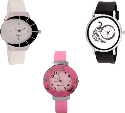 View CM Beautiful Stylish Multicolor Dial Rich Look Glory Latest Collection 0012 Stylish Pattern Corporate Imperial Analog Watch  - For Women Wrist Watches Price Online(CM)