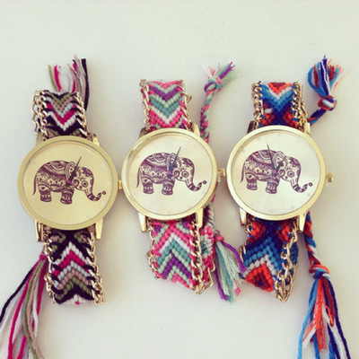 View SPINOZA fabric multicoloured fancy and attractive belt geneva 06S25 Analog Watch  - For Girls Wrist Watches Price Online(SPINOZA)
