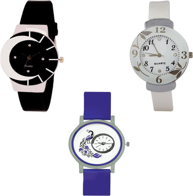 View CM Beautiful Stylish Multicolor Dial Rich Look Glory Latest Collection 008 Stylish Pattern Corporate Imperial Analog Watch  - For Women Wrist Watches Price Online(CM)