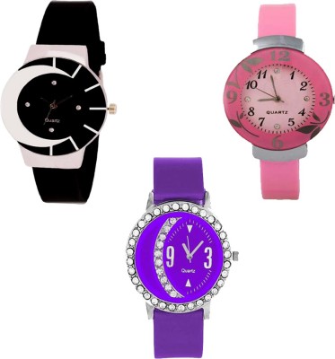 CM Beautiful Stylish Multicolor Dial Rich Look Glory Latest Collection 003 Analog Watch  - For Women   Watches  (CM)