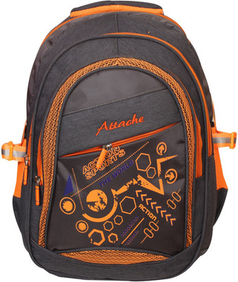 

Attache backpack10Greyorange Waterproof Backpack(Multicolor, 30 L)