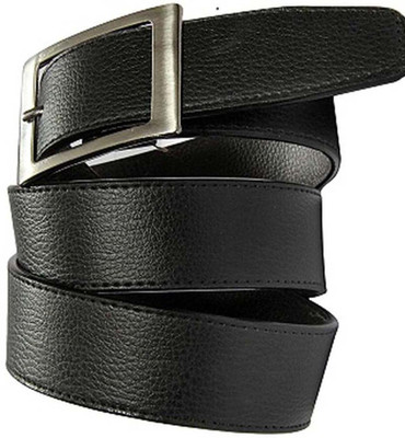 

ASHISH SURYA TRADERS Men Black Genuine Leather Belt
