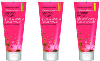 

Aroma Magic Strawberry Pack Of 3 Face Wash(300 ml)