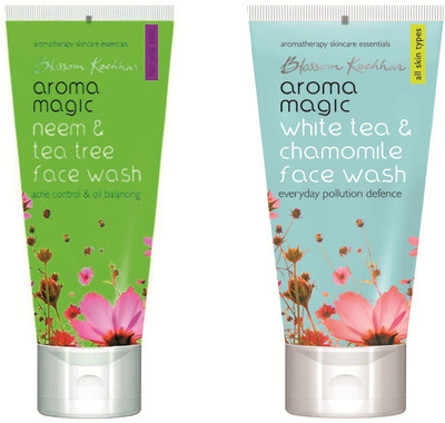 

Aroma Magic Neem & Tea Tree, White Tea & Chamomile Combo Face Wash(200 ml)
