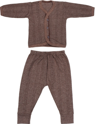 

Littly Top - Pyjama Set For Boys & Girls(Brown, Pack of 1