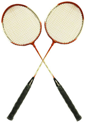 

Heega Boka Badminton Racket (blue,silver,black) Blue, Silver, Black Strung Badminton Racquet(G4 - 3.25 Inches, 85 g)