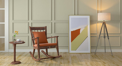 

Urban Ladder Atticus Solid Wood 1 Seater Rocking Chairs(Finish Color - Teak)