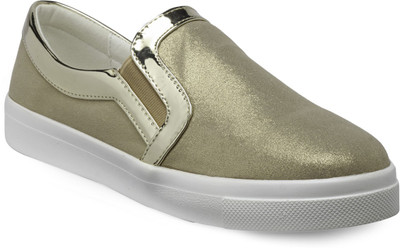 

Flat n Heels Sneakers For Women(Gold