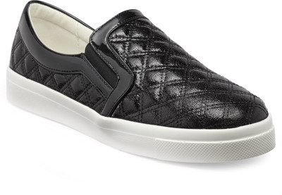 

Flat n Heels Slip On Sneakers For Women(Black