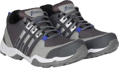 

Kraasa Gold Sports Running Shoes For Men(Grey, Silver