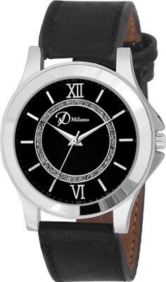 

D'Milano BLK024 Diamond Dial Watch - For Men
