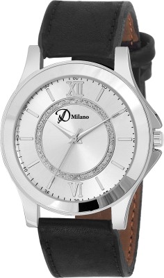 D'Milano BLK025 Diamond Dial Analog Watch  - For Men   Watches  (D'Milano)
